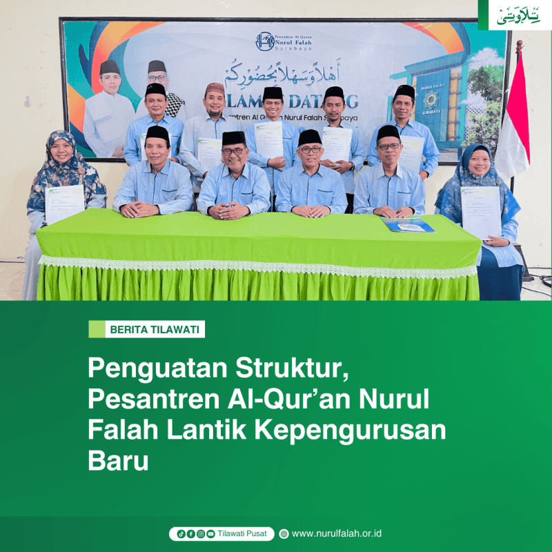 penguatan-struktur-pesantren-al-quran-nurul-falah-lantik-kepengurusan-baru